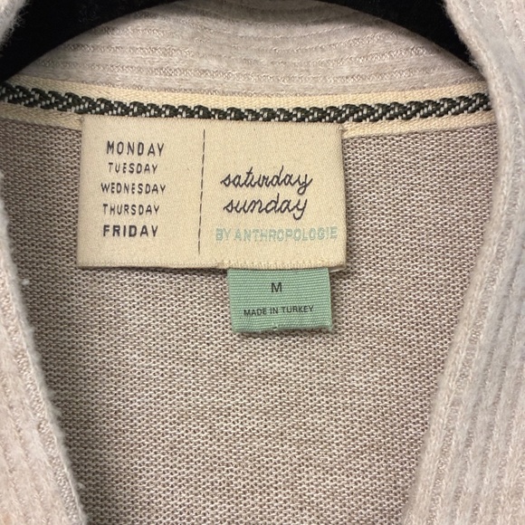 Saturday Sunday by Anthropologie Soft Button Pullover Sweater – Size M - Picture 3 of 4